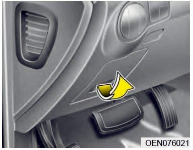 Hyundai Veracruz ix55 – pojistková skříňka