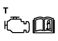 Popis pojistky pro řídicí jednotku převodovky pod palubní deskou.