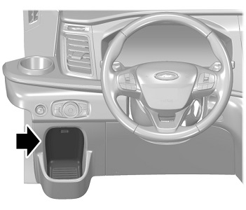 Umístění modulu řízení systémů karoserie v automobilu.