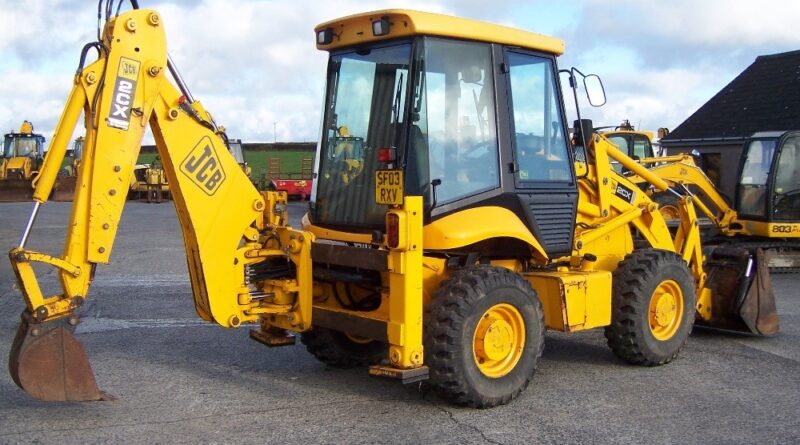JCB 2CX – pojistková skříňka