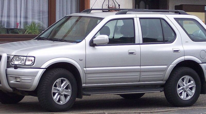 Opel Frontera B (1998-2003) – baterie