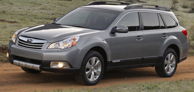 Subaru Outback (2010-2012) – pojistková skříňka